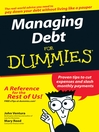 Managing Debt For Dummies®